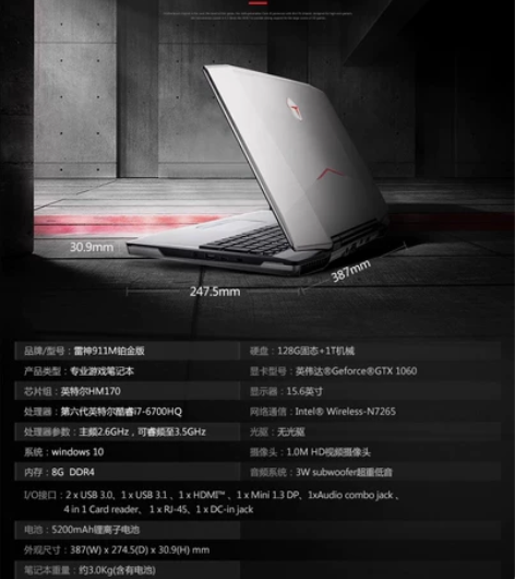 雷神THUNDEROBOT 911 911...