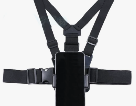 GoPro胸带手机夹~胸前拍摄固定绑带 也...