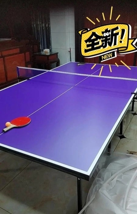 【半价清仓】家用乒乓球桌室内可折叠带轮移动...