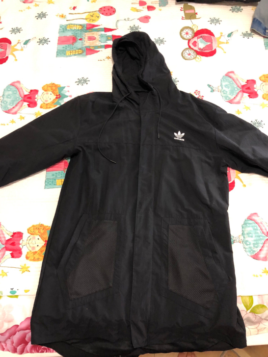 阿迪达斯 Adidas 三叶草 男款防风衣...