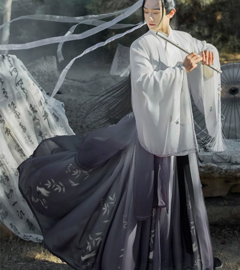 汉服男正品原创中国风汉服女侠客古装交领齐腰...