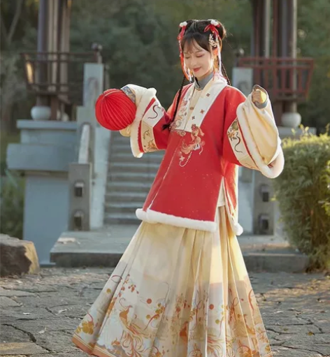 七月夕 国风大典走秀款 瑞雪 明制汉服 仅...