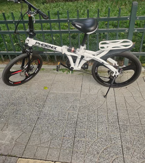 国货精品凤凰折叠自行车，22寸，大人小孩都...