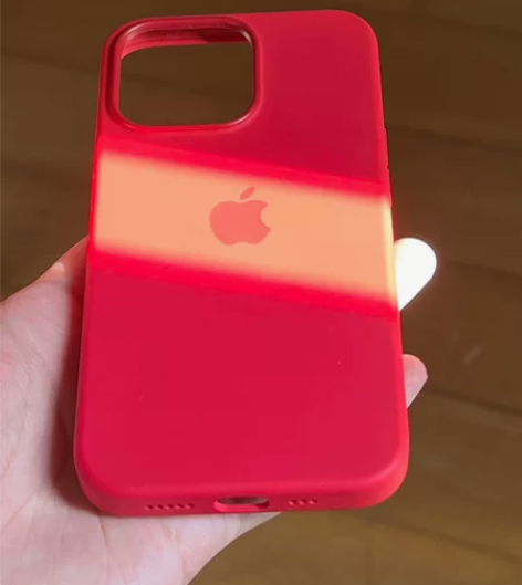 iPhone13Pro官方硅胶保护壳红色(...