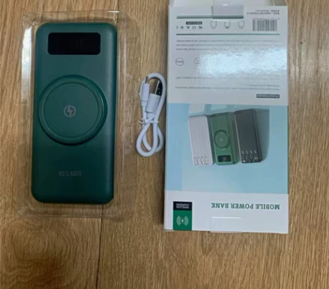 全新未拆封无线充电宝20000毫安大容量快...