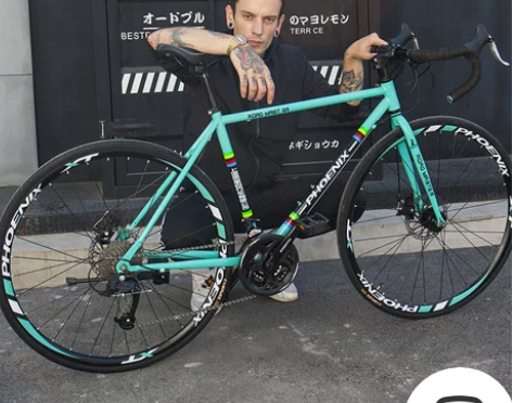 凤凰自行车 21/27速公路自行车双碟刹弯...