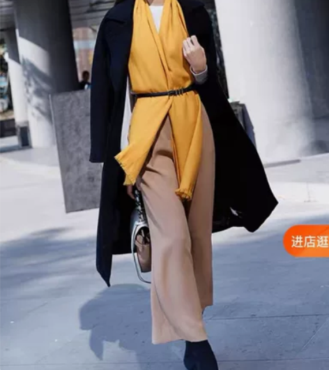 包邮 Girdear哥弟男女披肩羊毛围巾保...