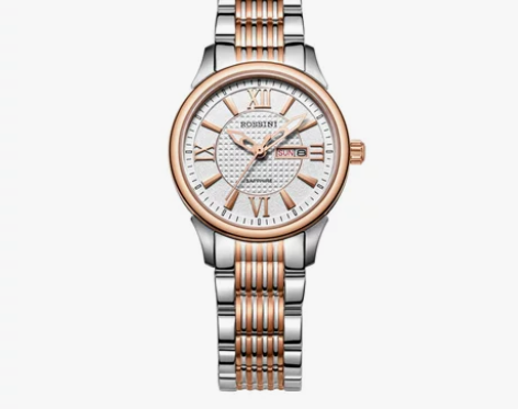 罗西尼正品手表女士腕表不锈钢皮带休闲时尚潮...