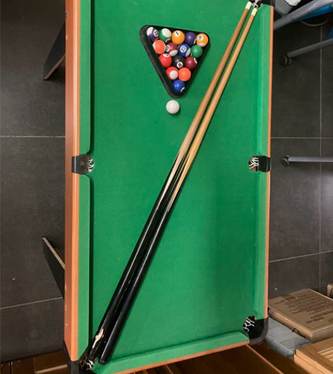 中型儿童台球桌 状态:正常使用 有磨损 一...