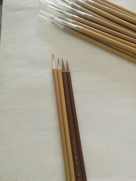 汉笔坊 弘扬轩勾线笔 特价处理一组勾线笔，...