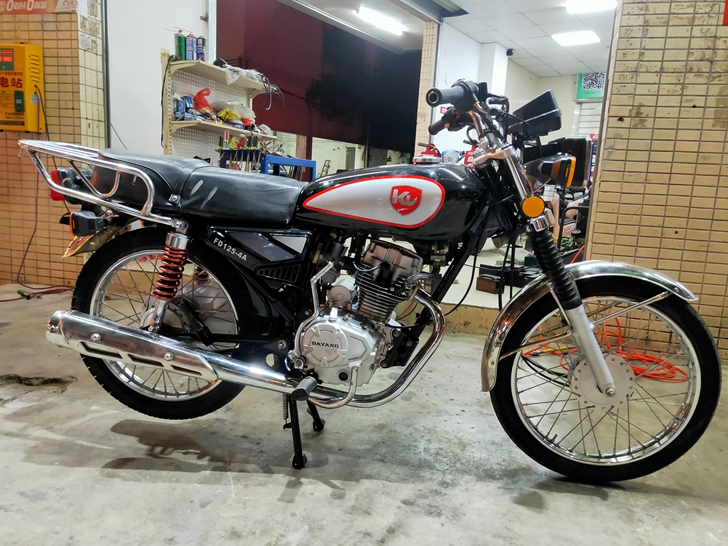 #交通工具#刚到货铃木平板125