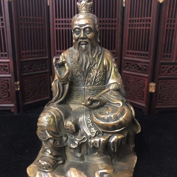 精品纯铜 太上老君 铜像 道教佛像太上老君...