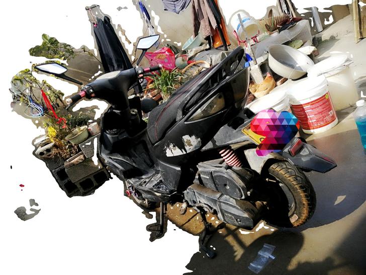 本人因买车转手125鬼火踏板一辆     ...