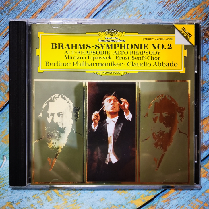 勃拉姆斯~女低音狂想曲/第二交响曲CD