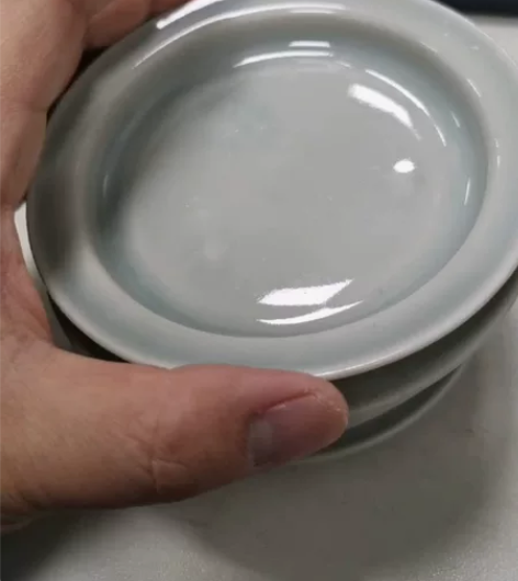 豆青小碟豆青盘晚清民国时期物件，均为全品（...