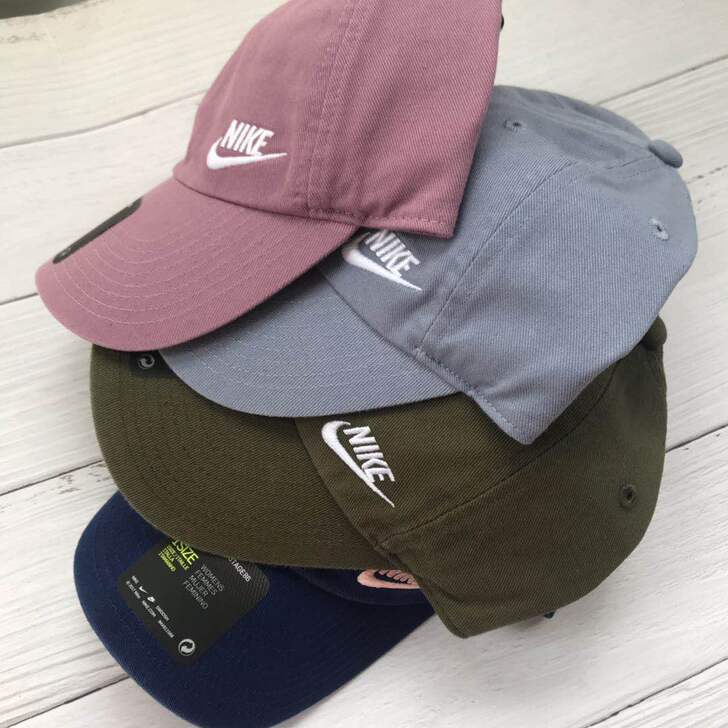 现货 新款春秋Nike耐克百搭侧小勾遮阳刺...