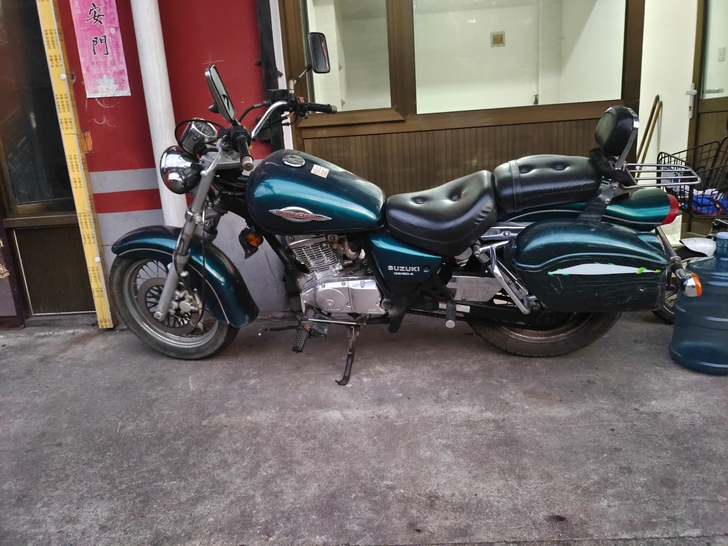 铃木风暴太子150出售，灯亮表走，排气管有...