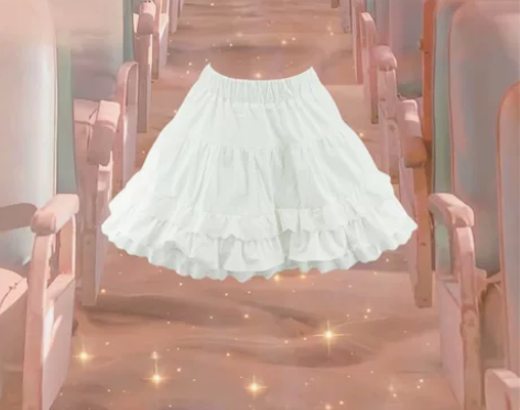 超短百褶蛋糕裙 均码