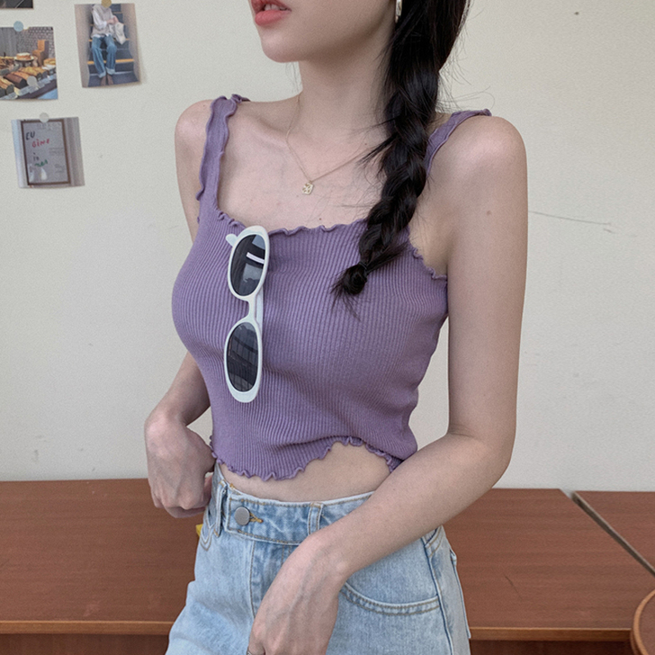婉扮 背心吊带（黑色）