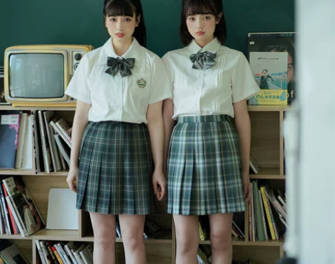 现货安可原创 星闪闪 新款JK制服百褶裙正...