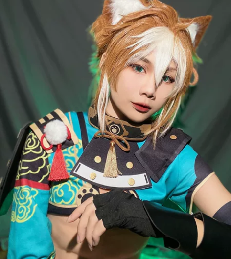 和顺动漫家原神五郎cos服稻妻反抗军主将c...