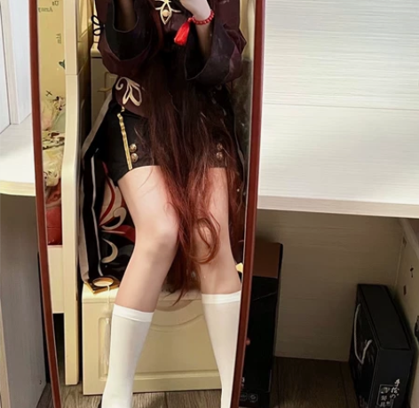 出原神 胡桃L码全套除道具和鞋 袜子穿过就...