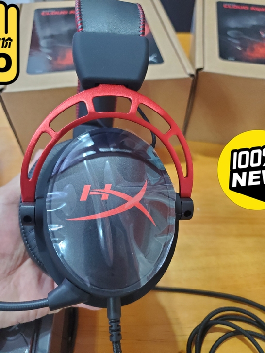 全新闲置金士顿HyperX阿尔法双音腔游戏...