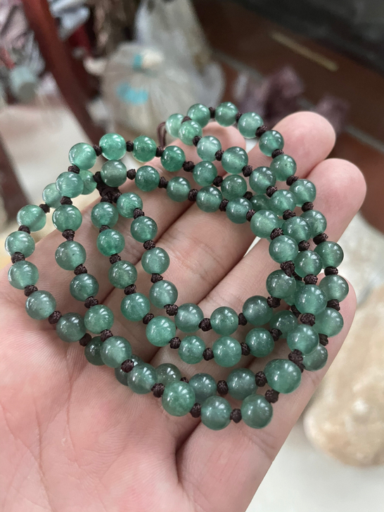 天然玉石绳子挂件绳