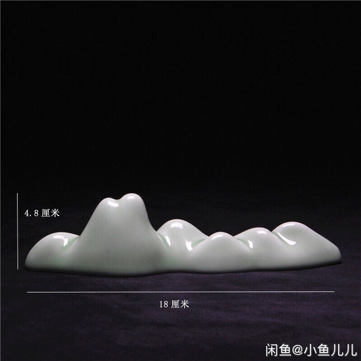笔架 笔山 笔搁 茶搁 手作陶瓷、光滑细腻