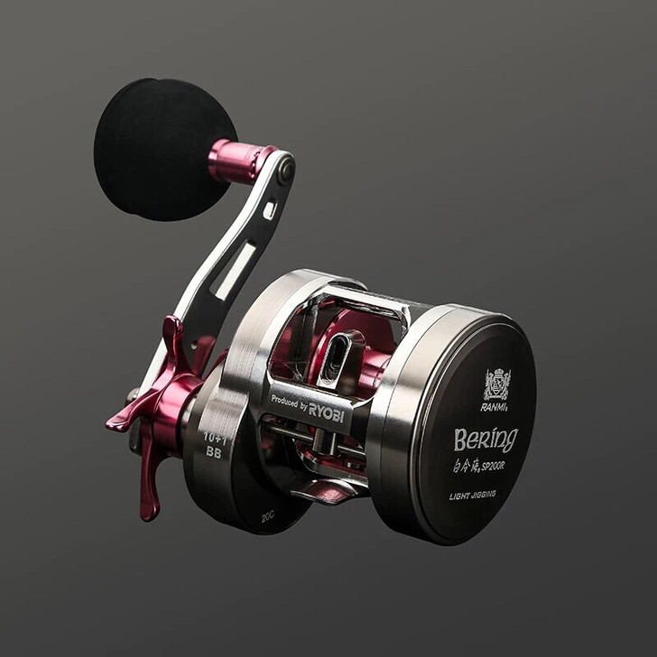 利优比良美 新白令海慢摇轮 铁板轮 船钓鼓...