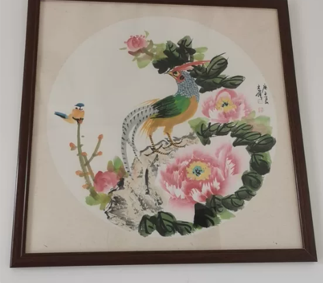 藏品刺绣画团 二手物品，私人物品 客户专拍