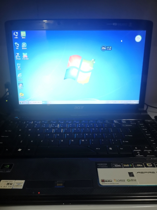 宏碁4736Z老款笔记本电脑4G内存,50...