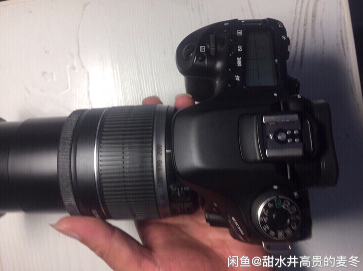 佳能80Ｄ 18-200 套机 成色9-9...