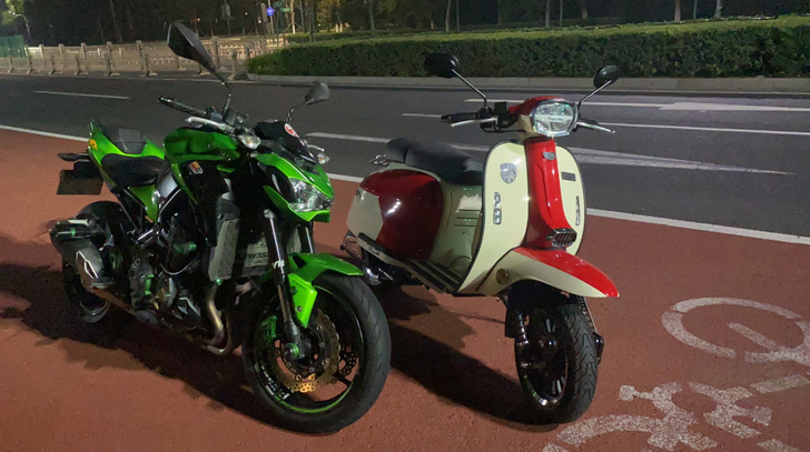 二手摩托车鉴定。（ninja铃木川崎雅马哈...