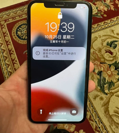 自用国行iPhone x 256G，成色9...