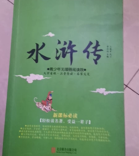 青少年无障碍阅读版四大名著水浒传，红楼梦，...
