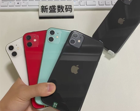 美版iPhone11白色128G二手原装美...