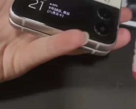 三星zflip3国行8+128转转购买半个...