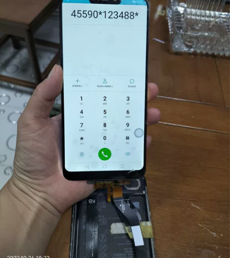 适用于荣耀畅玩8C手机屏幕总成国产后压的内...