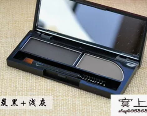 推荐热卖MAC魅可双色塑型眉粉棕色黑色灰色...