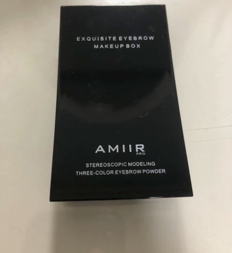 AMIIR 三色眉粉 用过一次 不大会用 ...