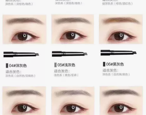 韩国unny悠宜新款自动旋转双头眉笔极细持...