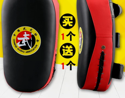 专业散打弧形手靶拳击泰拳脚靶加厚成人儿童拳...