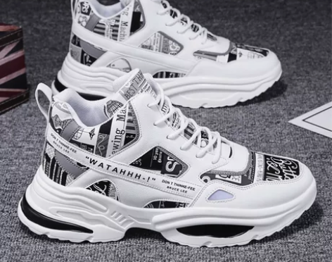 抖音直播价秋冬季男士运动鞋2022新款潮流...