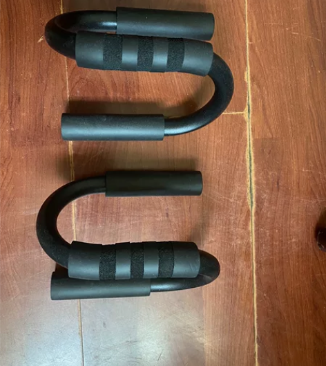 俯卧撑支撑器，送手套，就用过两次，仅限自提...