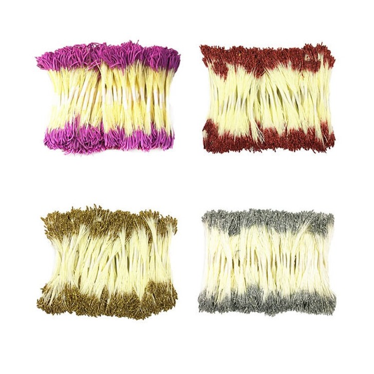 进口仿真翻糖花心手工人造花芯荷花牡丹石膏头...