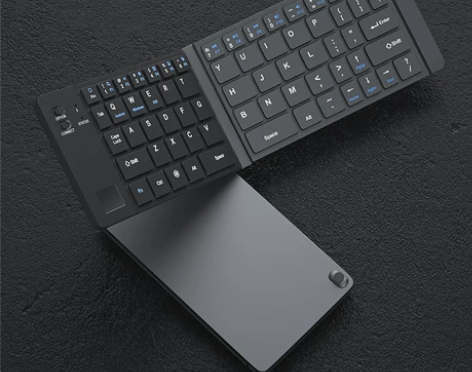 Geyes精亚 蓝牙折叠键盘便携无线静音薄...