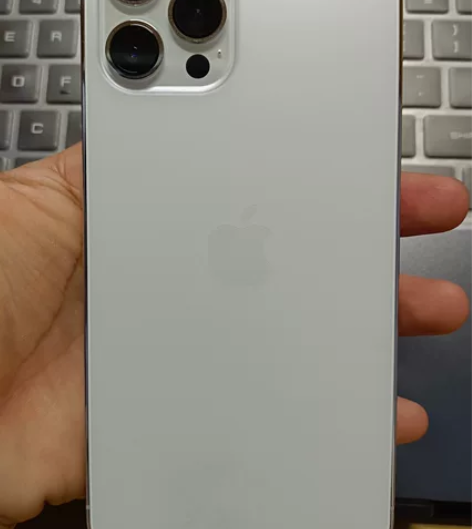 iPhone 12 Pro Max，银色无...