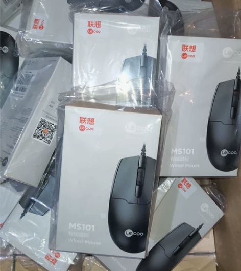 全新联想来酷ms101有线鼠标 全新未开封...