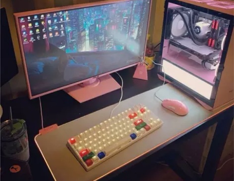 刚开半年网吧不做了！消防没过 台式电脑低价...